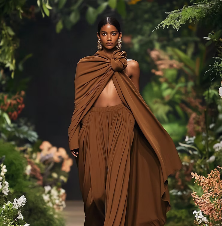 Greenery runway walk